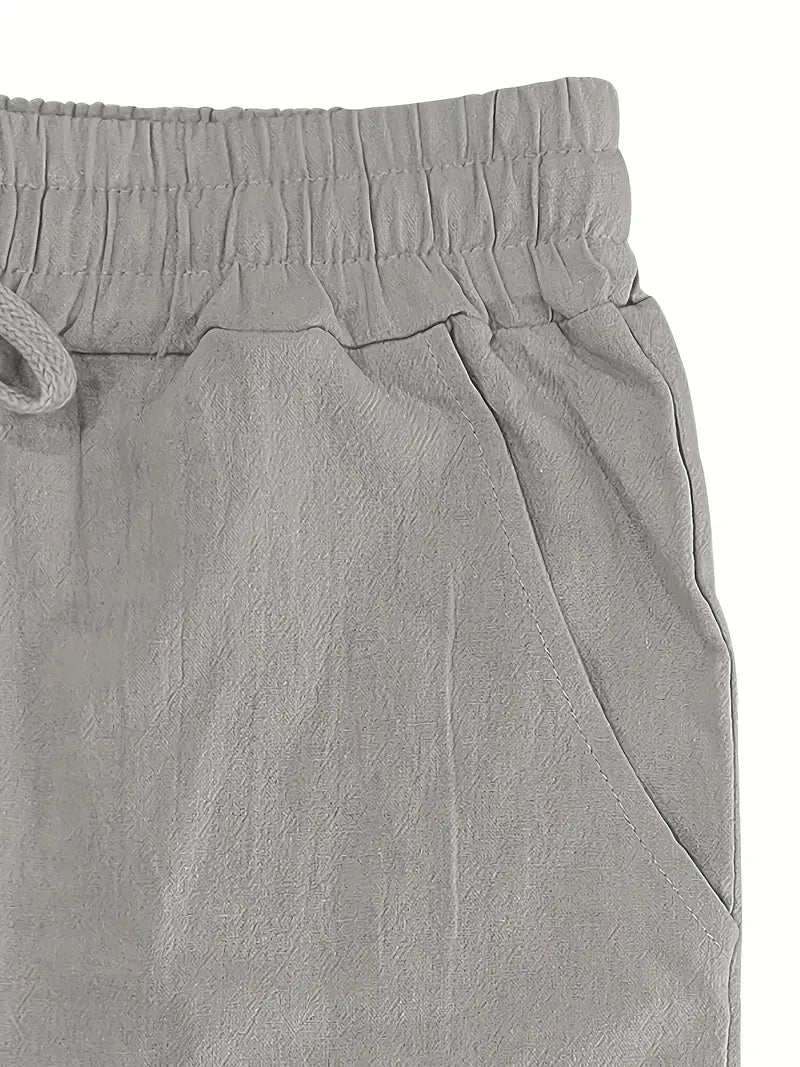 JUAN™ | Pantalón de lino con cintura ajustable