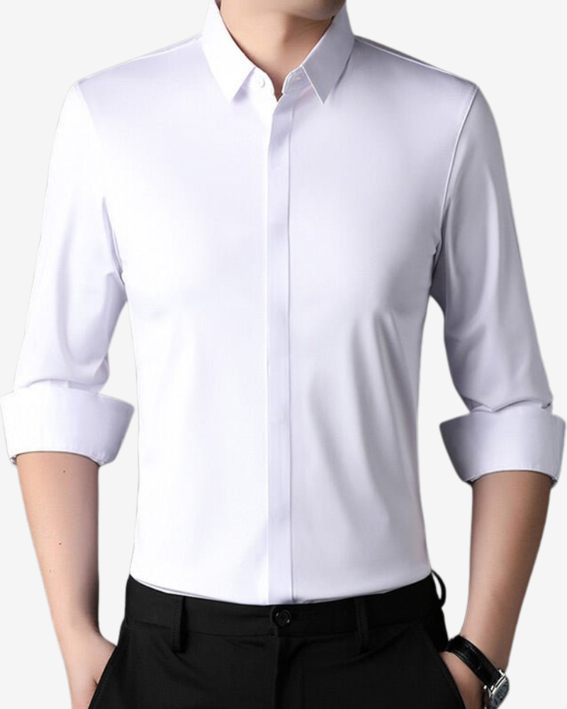 ANDRÉS™ | Camisa de hombre sin arrugas y con stretch