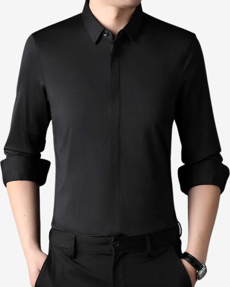 ANDRÉS™ | Camisa de hombre sin arrugas y con stretch