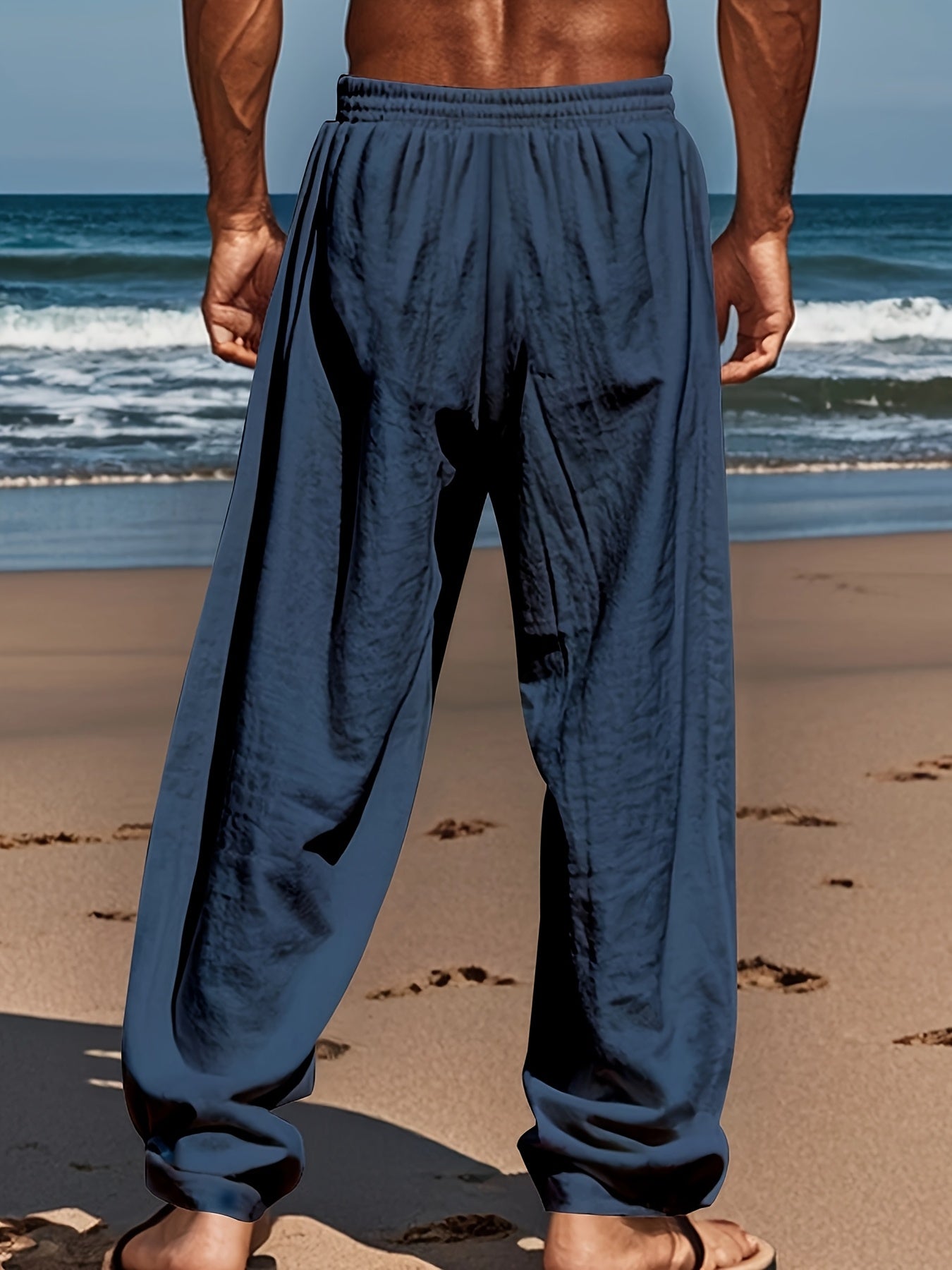 JUAN™ | Pantalón de lino con cintura ajustable