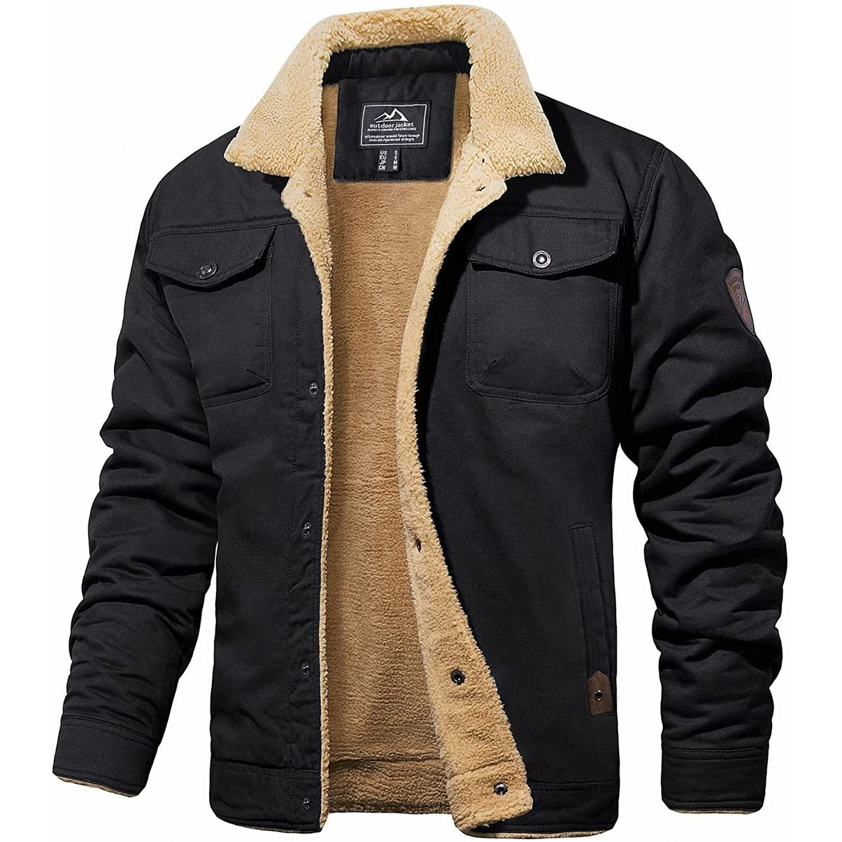 JAIME™ | Chaqueta bomber acolchada resistente al viento