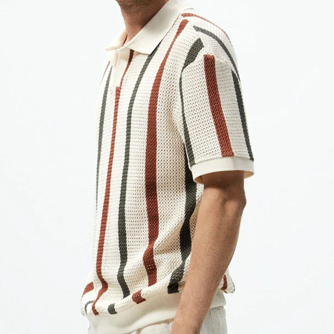 MARTÍN™ | Jersey de punto ligero con rayas retro