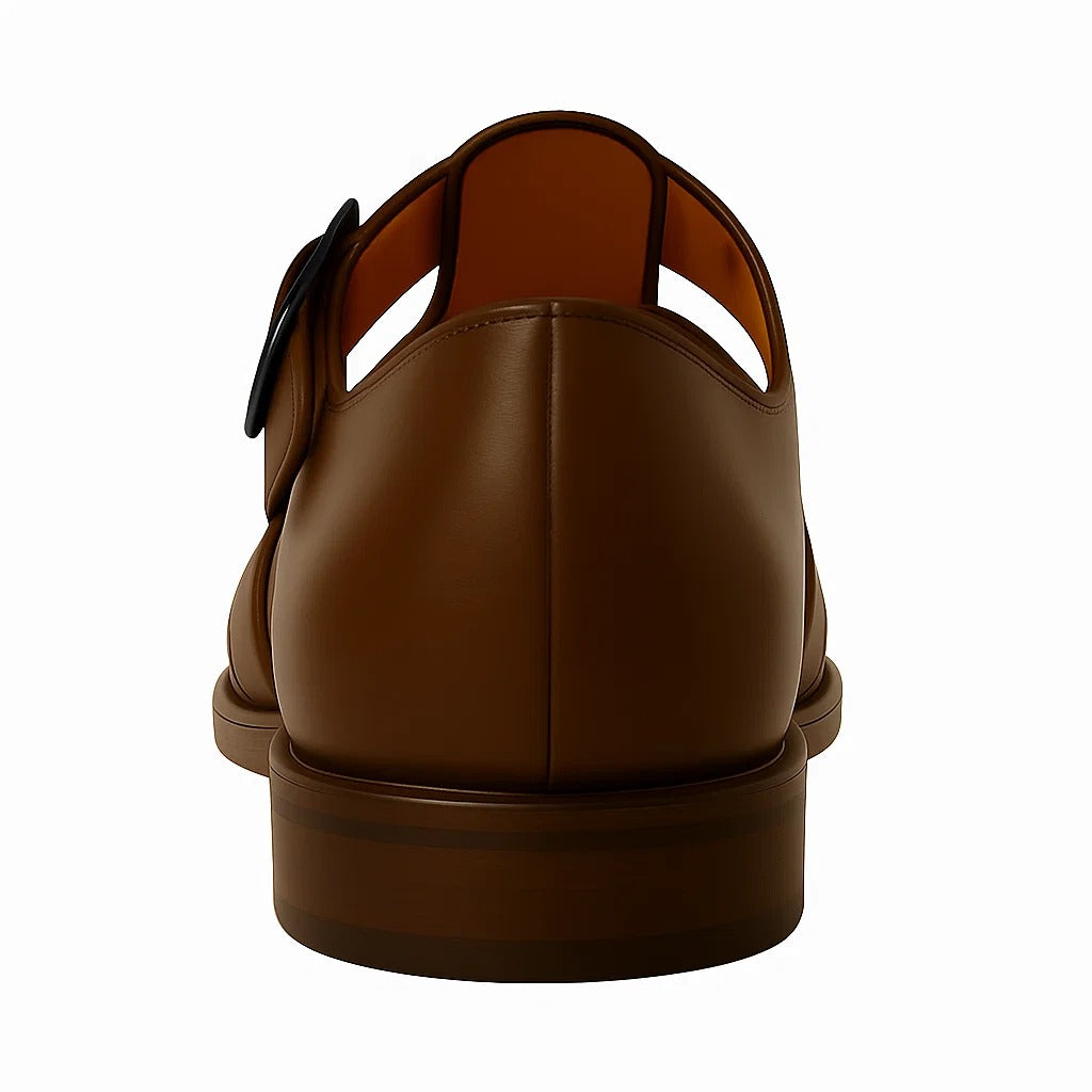 ADRIÁN™ | Zapatos de piel con hebilla ajustable