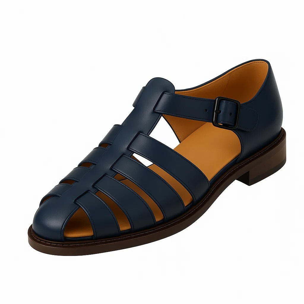 ADRIÁN™ | Zapatos de piel con hebilla ajustable