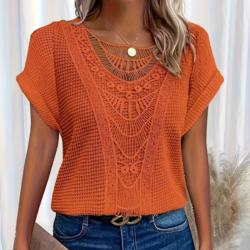 AMANDA™ | Top de verano ligero artesanal