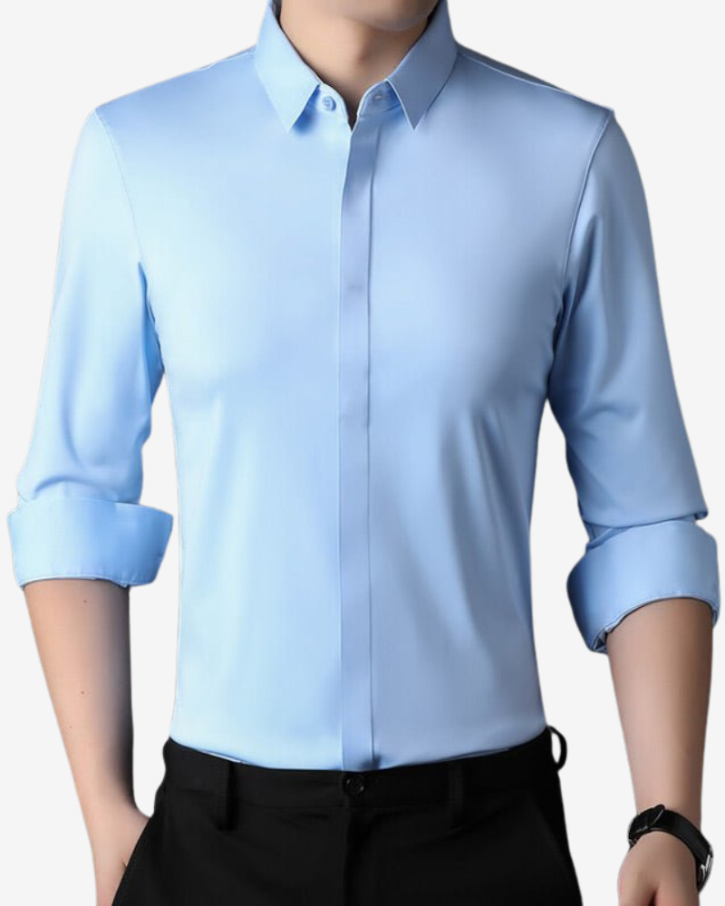 ANDRÉS™ | Camisa de hombre sin arrugas y con stretch
