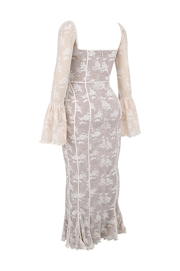 LUNA™ | Vestido de encaje con escote corazón