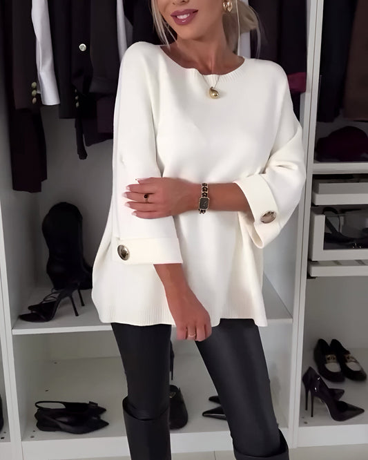 MARIANA™ | Suéter de punto suave con botones