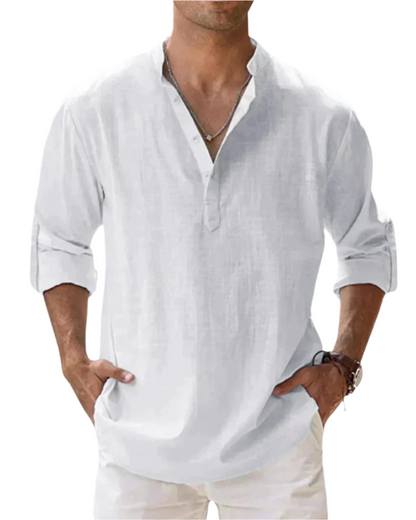 ÓSCAR™ | Camisa de algodón clásica ajustada