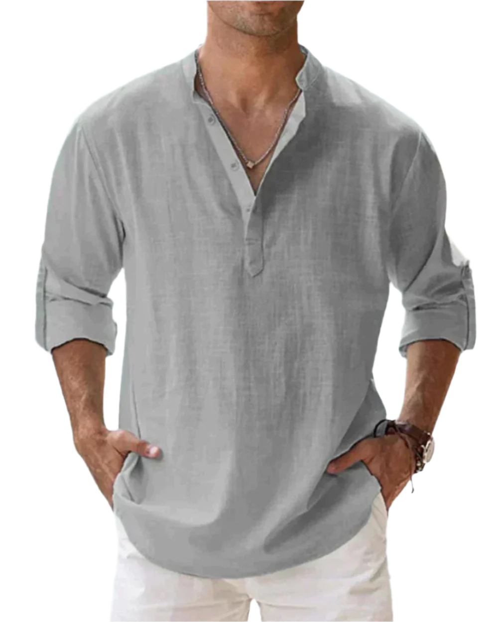 ÓSCAR™ | Camisa de algodón clásica ajustada