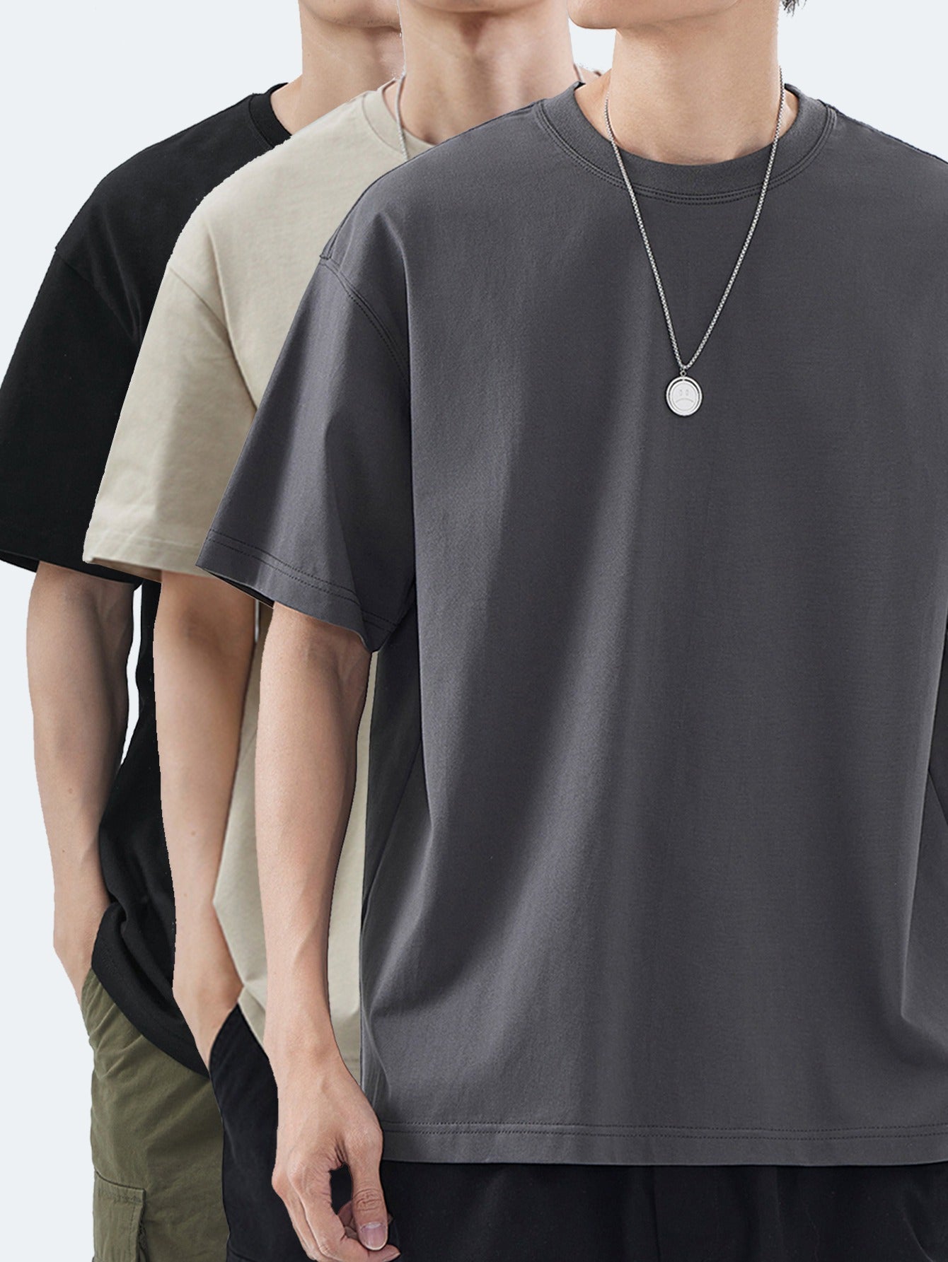 DAMIÁN™ | Camiseta de algodón con estampado geométrico