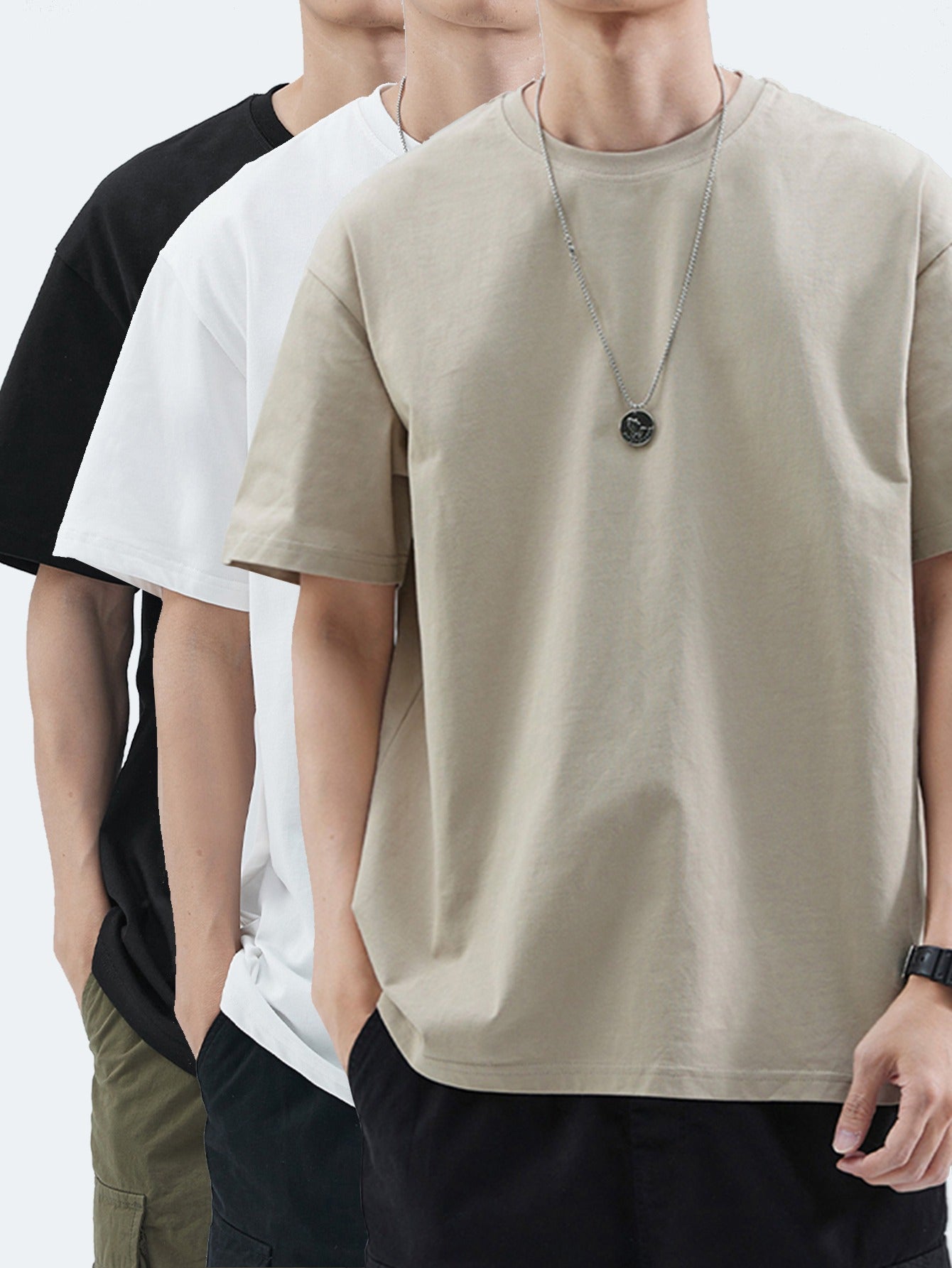 DAMIÁN™ | Camiseta de algodón con estampado geométrico
