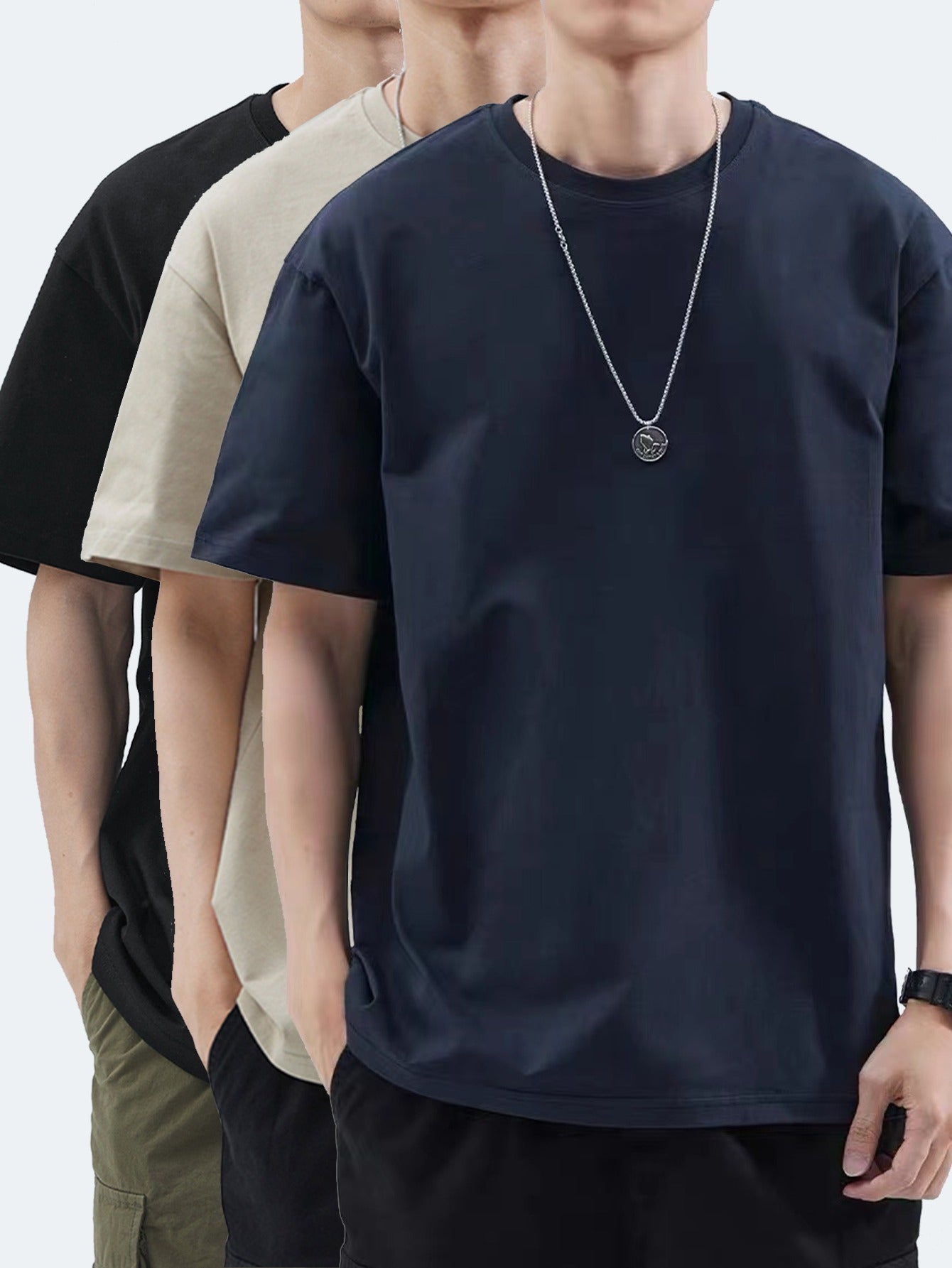 DAMIÁN™ | Camiseta de algodón con estampado geométrico