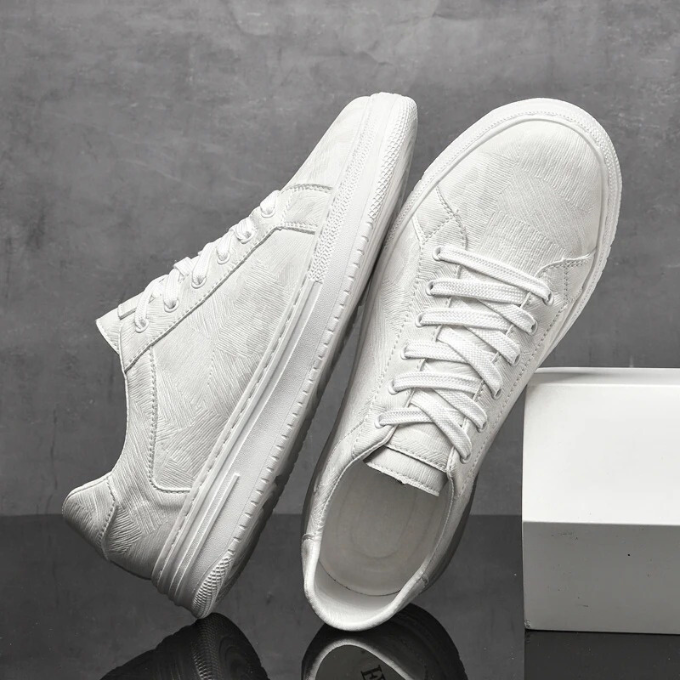 LUIS™ | Zapatillas de piel con plantilla acolchada