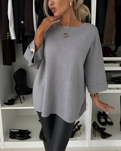 MARIANA™ | Suéter de punto suave con botones