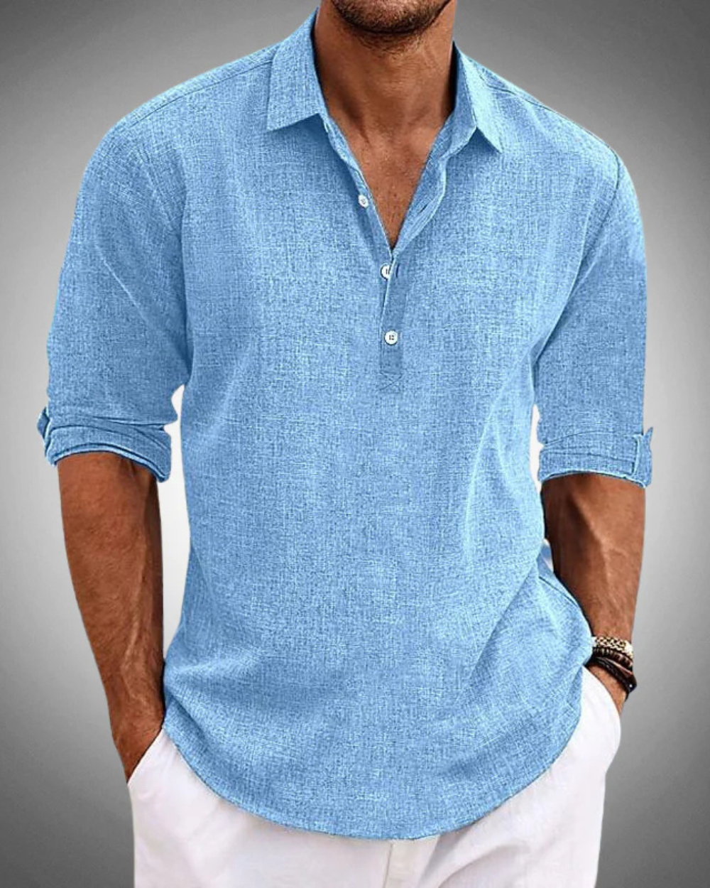 MARCOS™ | Camisa clásica de algodón