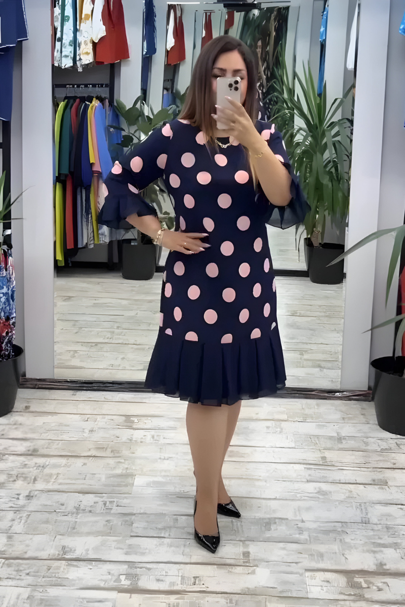 MATILDE™ | Vestido ligero de lunares