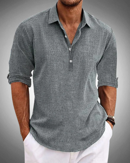 MARCOS™ | Camisa clásica de algodón