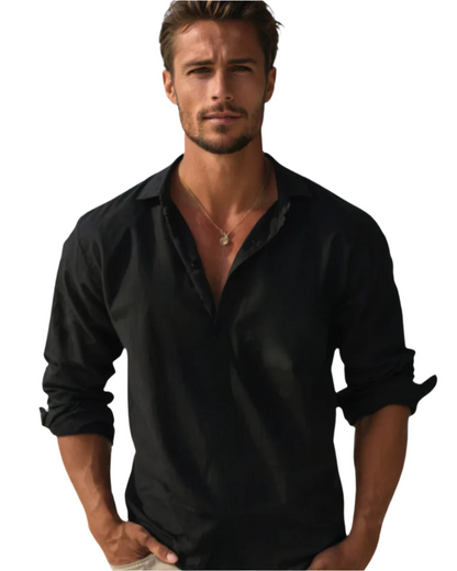ÓSCAR™ | Camisa de algodón clásica ajustada