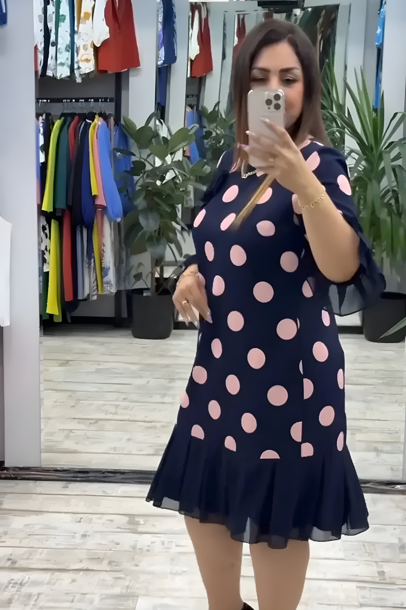 MATILDE™ | Vestido ligero de lunares
