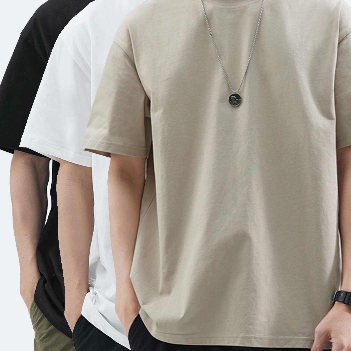 DAMIÁN™ | Camiseta de algodón con estampado geométrico