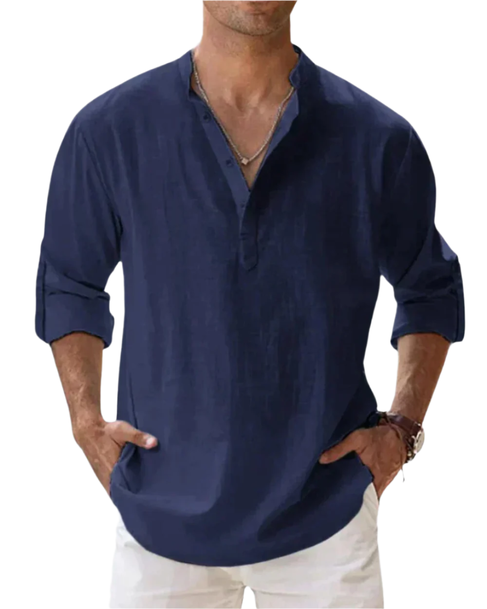 ÓSCAR™ | Camisa de algodón clásica ajustada