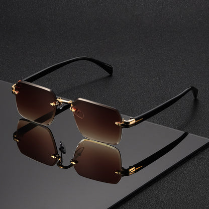 EMILIANO™ | Gafas cuadradas sin montura modernas