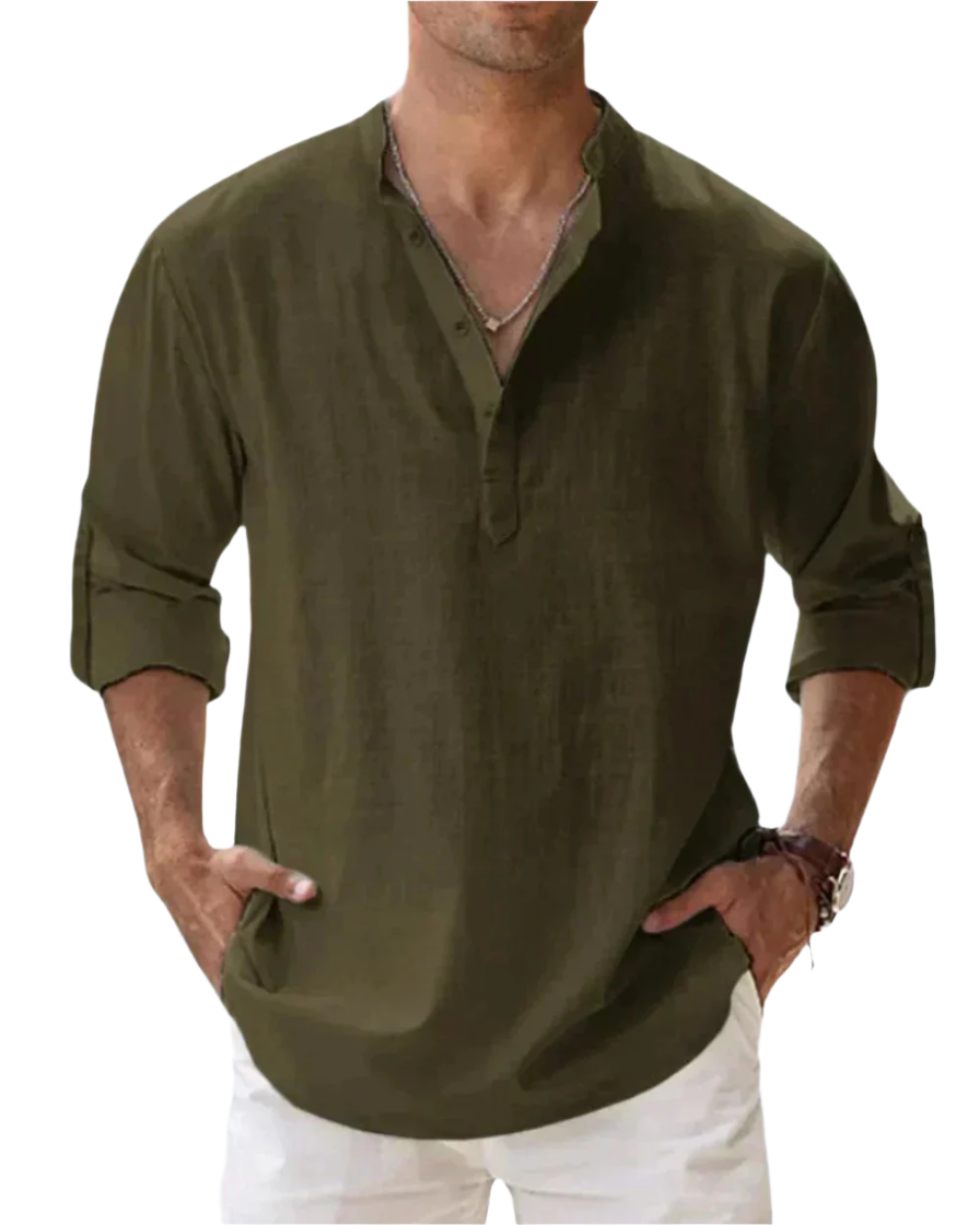 ÓSCAR™ | Camisa de algodón clásica ajustada