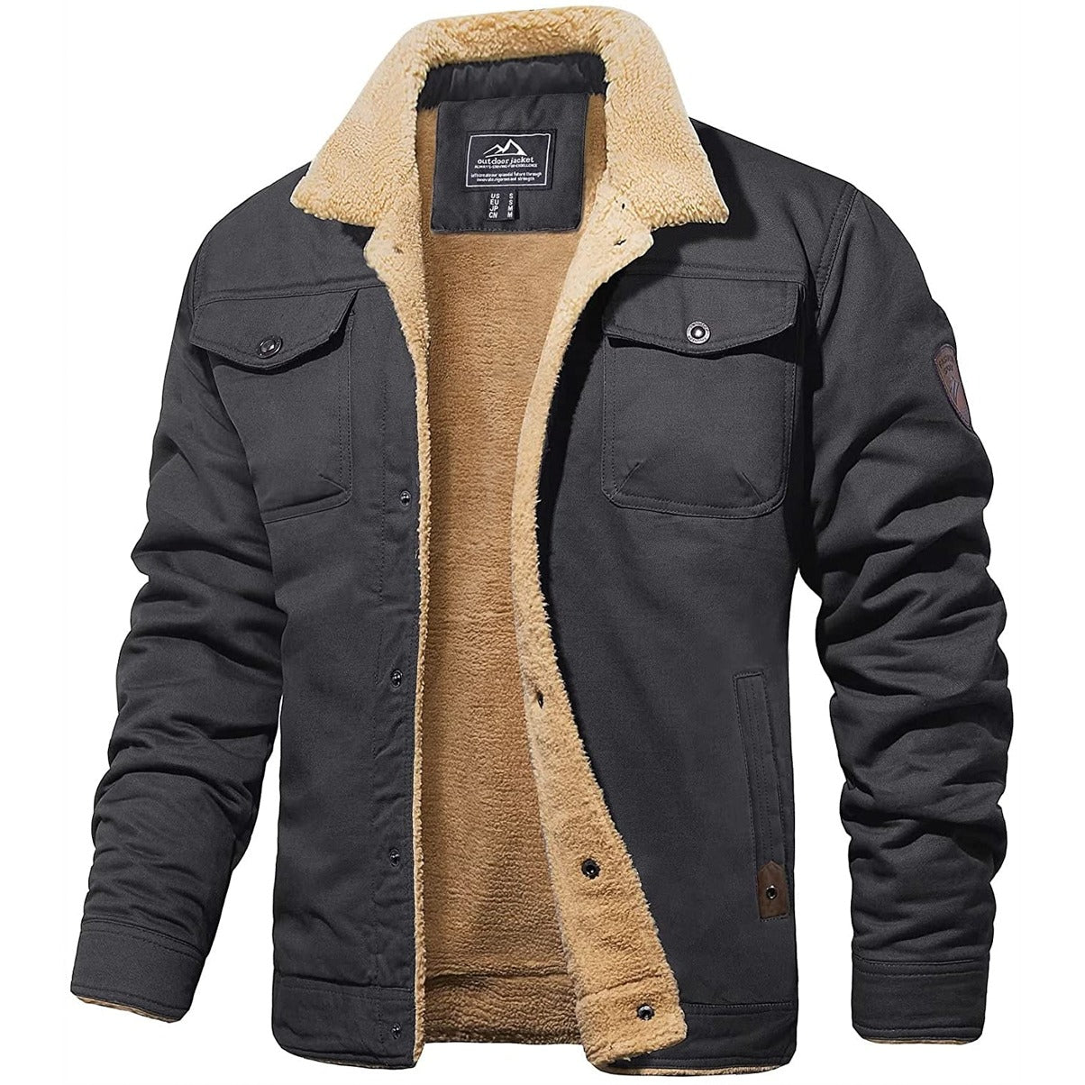 JAIME™ | Chaqueta bomber acolchada resistente al viento