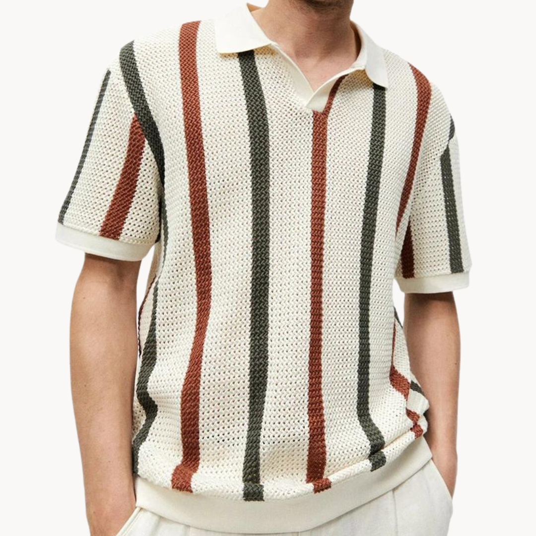 MARTÍN™ | Jersey de punto ligero con rayas retro