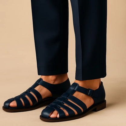 ADRIÁN™ | Zapatos de piel con hebilla ajustable