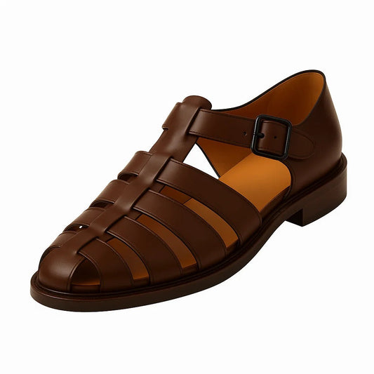 ADRIÁN™ | Zapatos de piel con hebilla ajustable