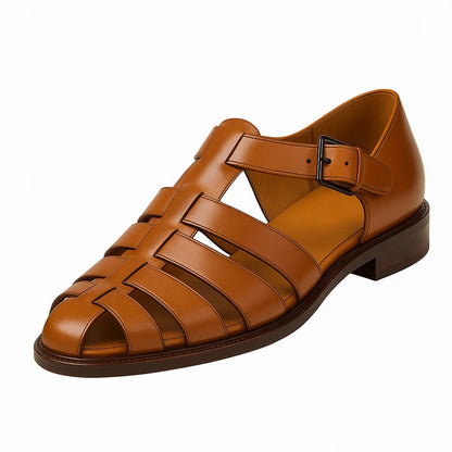 ADRIÁN™ | Zapatos de piel con hebilla ajustable