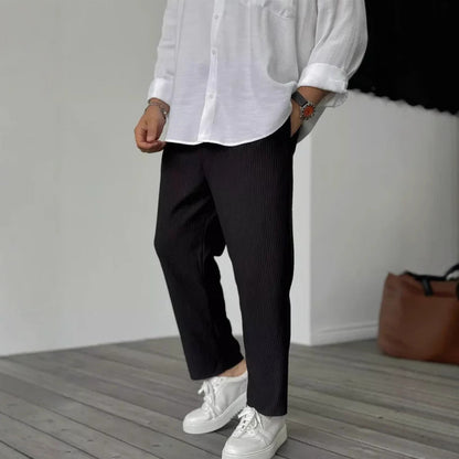 IVÁN™ | Pantalones rectos de lino ligeros
