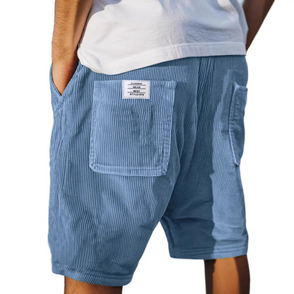 RAFAEL™ | Shorts de terciopelo con bolsillos