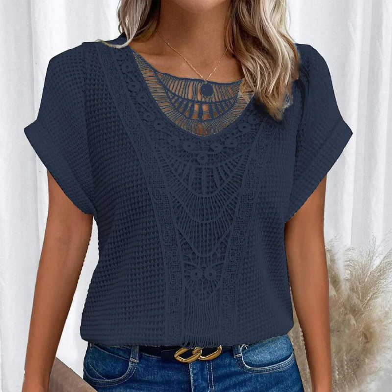 AMANDA™ | Top de verano ligero artesanal
