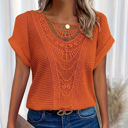 AMANDA™ | Top de verano ligero artesanal