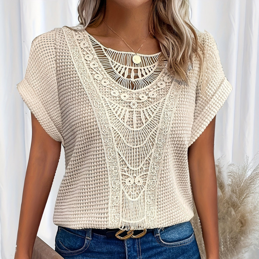 AMANDA™ | Top de verano ligero artesanal