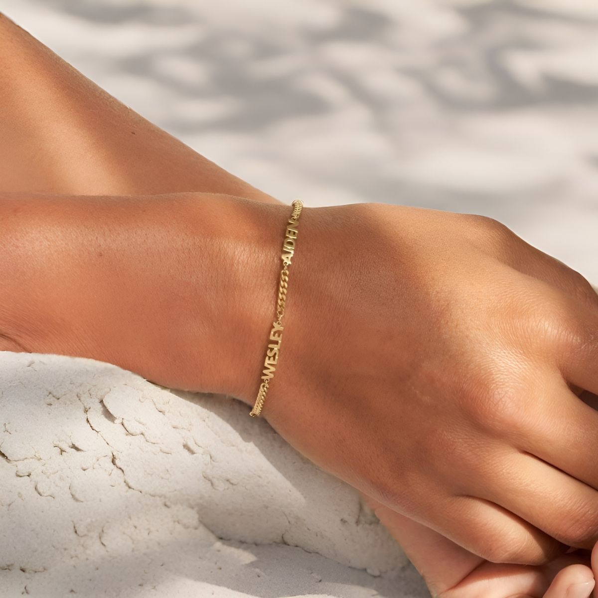 EUGENIA™ | Pulsera de acero inoxidable personalizada