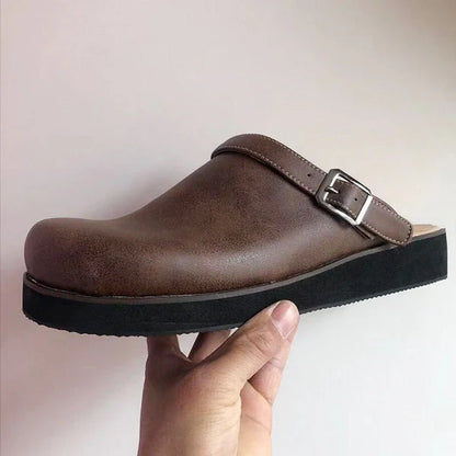 CARLOS™ | Zuecos clásicos con suela de madera