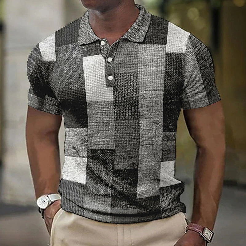 MATÍAS™ | Polo multicolor de corte moderno