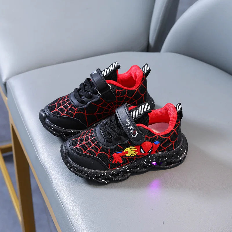 ALONSO™ | Zapatillas infantiles con luz rojas