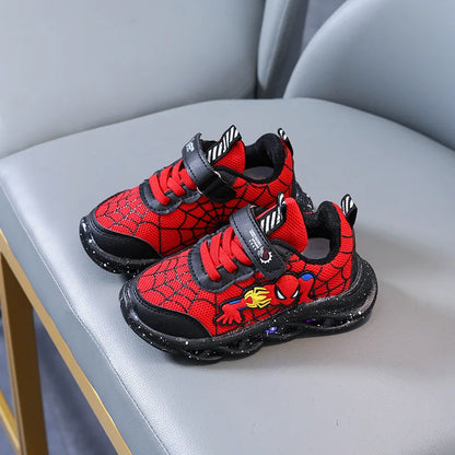 ALONSO™ | Zapatillas infantiles con luz rojas