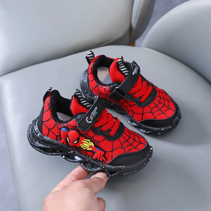 ALONSO™ | Zapatillas infantiles con luz rojas