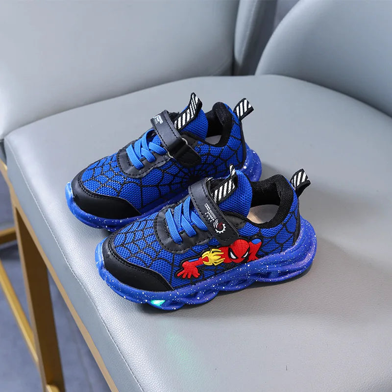 ALONSO™ | Zapatillas infantiles con luz rojas