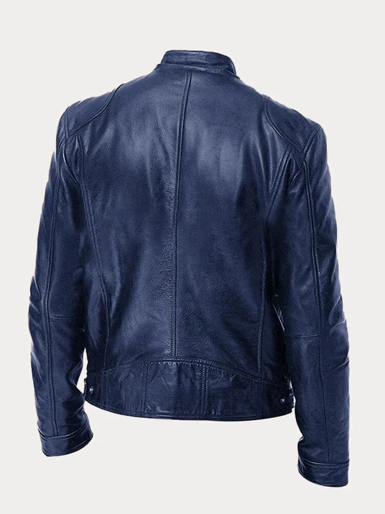 MARIO™ | Chaqueta de cuero clásica