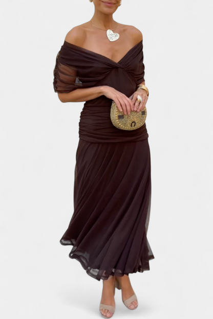 ROSARIO™ | Vestido largo con estampado floral