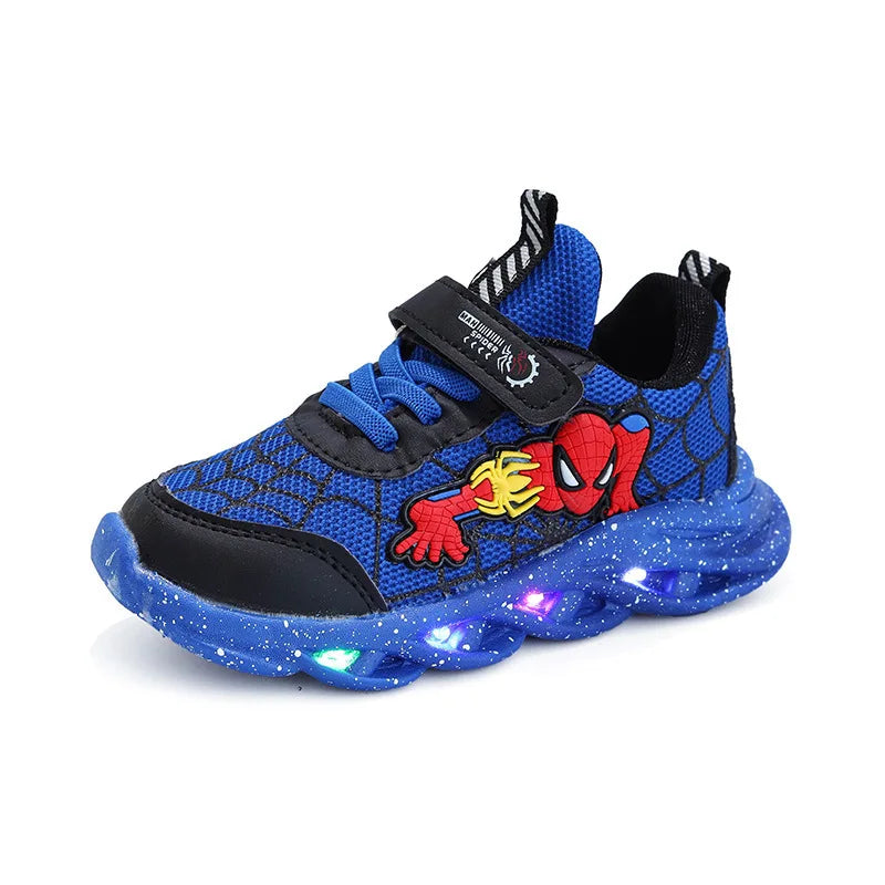 ALONSO™ | Zapatillas infantiles con luz rojas
