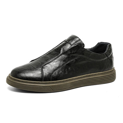 DAVID™ | Zapatillas de piel sin cordones