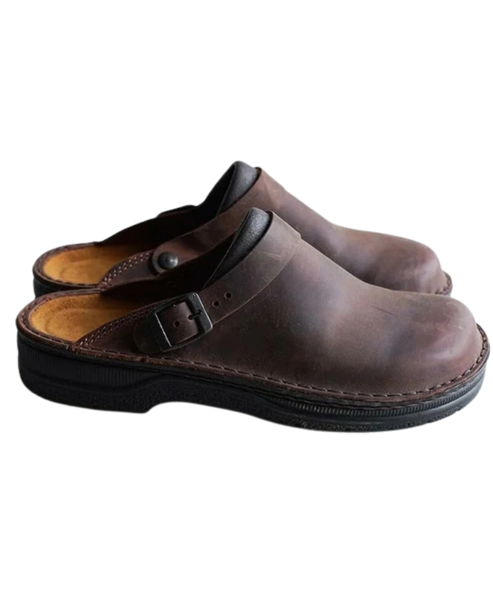 CARLOS™ | Zuecos clásicos con suela de madera